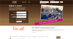 Desktop Screenshot of huisgenootjes.com